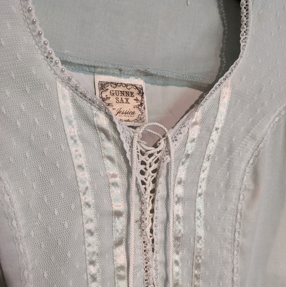 Vintage Gunne Sax Prairie Maxi Dress